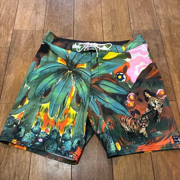 RVCA ボードショーツ メンズ 32インチ マルチカラー コラボ
