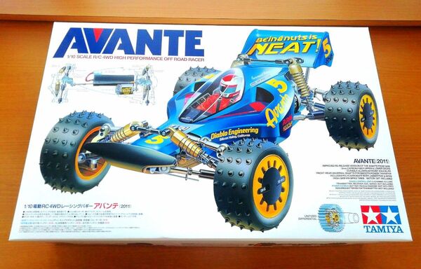 タミヤ 1/10RC アバンテ 2011 電動RC レーシングバギー AVANTE ラジコン 組み立てキット tamiya