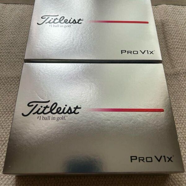 タイトリスト Titleist ProV1X 2ダース ゴルフボール