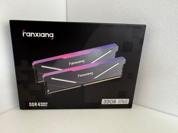 新品 Fanxiang DDR4 RGB 32GB (16GB×2枚) メモリ