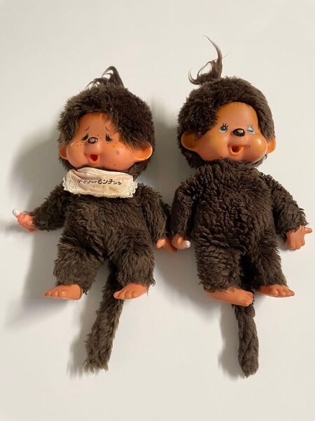 モンチッチ ぬいぐるみ 2体セット セキグチ 昭和レトロ ブルーアイ