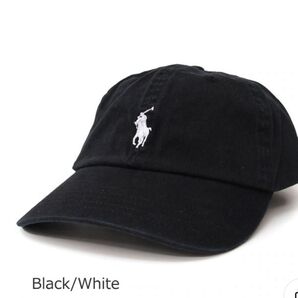 キャップ ブラック 帽子 ポロ ベースボールキャップ POLO RALPH LAUREN 新品 黒 人気