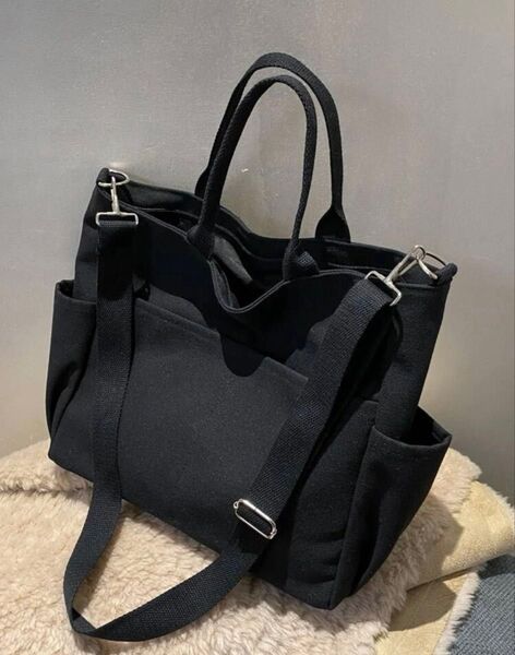 ショルダー紐つき ショルダーバッグ ハンドバッグ 2way 2WAY トートバッグ 大容量 a4収納 人気 可愛い 通学用 通勤用