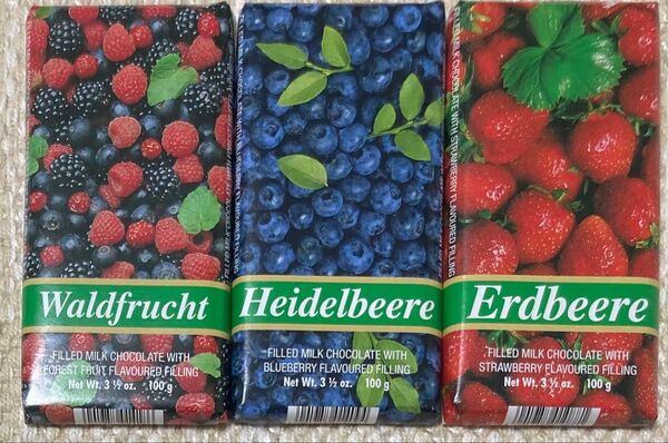 ワインリッヒ 板チョコ3種