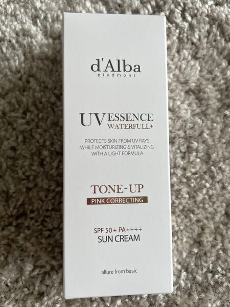 ダルバ(d'Alba) トーンアップ サンクリーム 50ml UV化粧下地 ピンク