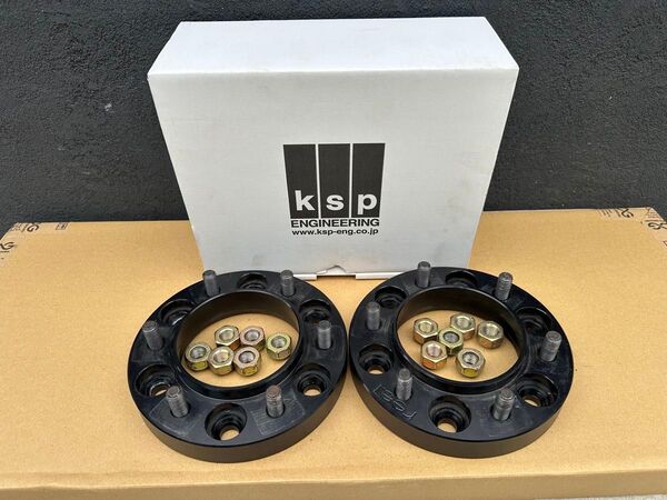 KSP リアル ワイドトレッドスペーサー 25mm 2枚セット