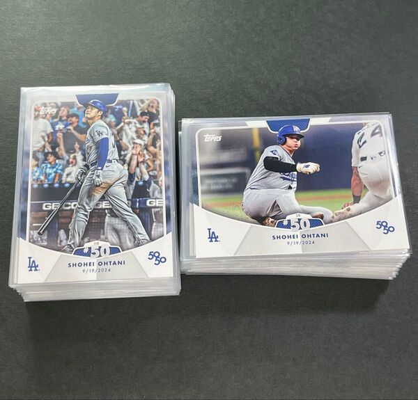 【100枚コンプ】2024 Topps Shohei Ohtani 50/50 Box 大谷翔平 50HR50盗塁全種類セット