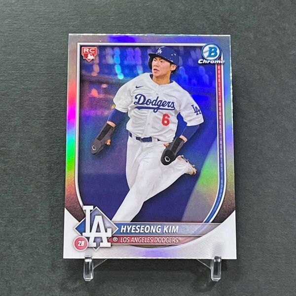 キムヘソン 2025 Topps Bowman Chrome Hyeseong Kim Red Rookie RC #91
