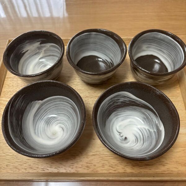 茶碗や小鉢用に手作り食器 5個セット