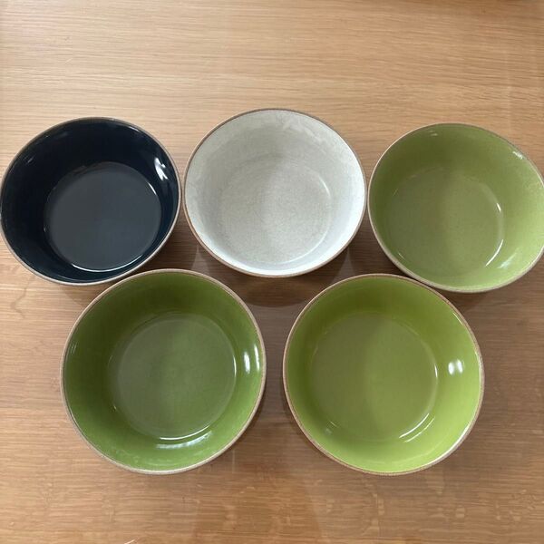 波佐見焼 西山陶器 5個セット グリーン系 ホワイト系 ネイビー系
