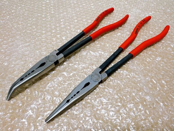 KNIPEX クニペックス ロングノーズ ロングリーチ ニードルノーズ プライヤー 2871-280SB 2881-280