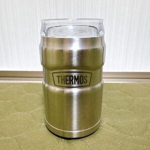 THERMOS サーモス 保冷缶ホルダー 2wayタイプ 350ml缶用 ステンレス シルバー タンブラー キャンプ アウトドア
