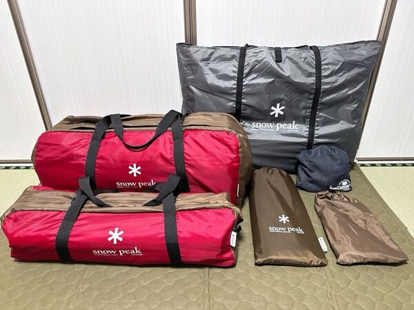 snow peak ランドロック TP-671R 現行型 ソリッドステーク インナーマット テンマクデザイン アップライトポール