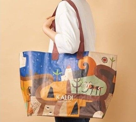 カルディ エコバッグ 伝説柄 大