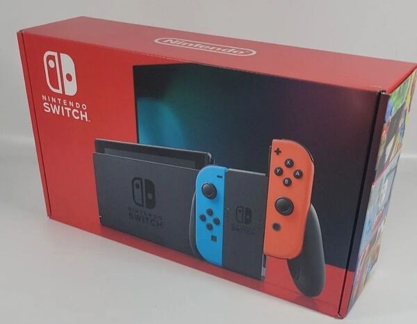 【新品未開封品】 ニンテンドー スイッチ Nintendo Switch ネオンブルー ネオンレッド 新型モデル 本体 未使用