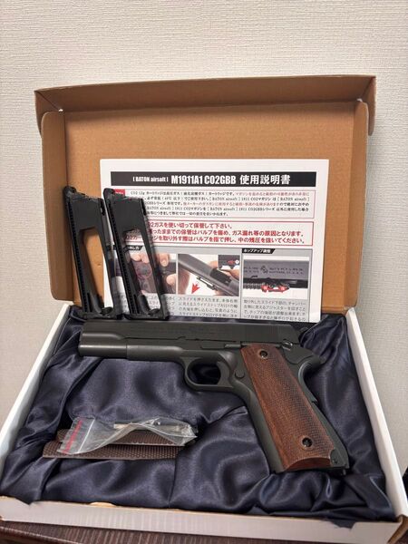 BATON airsoft M1911A1 Limited CO2GBB ガスガン