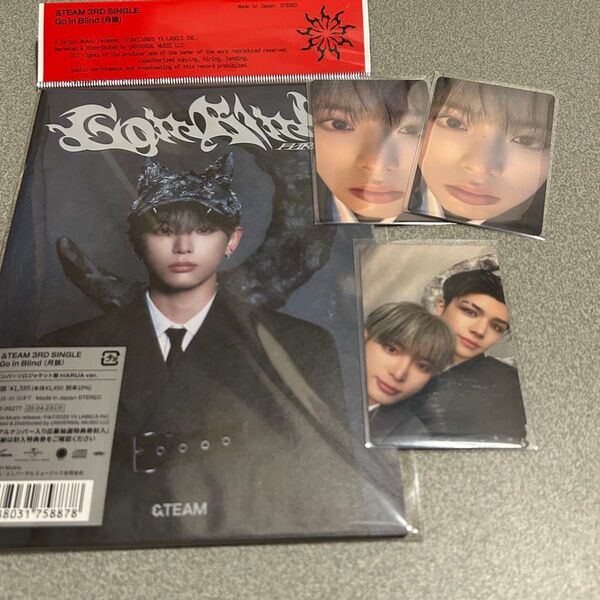 &TEAM Go in Blind月狼 HARUAハルアソロジャケ トレカセット