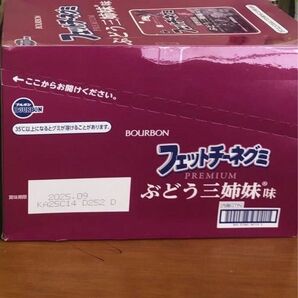 ブルボン フェットチーネグミ プレミアムぶどう三姉妹味 50g 10個