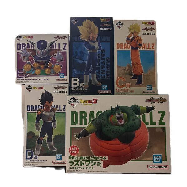 一番くじ フィギュア ドラゴンボール 孫悟空 MASTERLISE b賞 C賞 D賞 E賞 ラストワン オムニバス