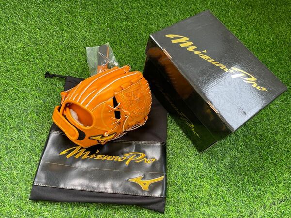 【新品】ミズノプロ BSSショップ限定 宮本慎也氏共同開発 MMベルト 軟式内野手用グラブ サイズ9 【値段交渉大歓迎!】