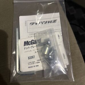 新品マックガード ナンバープレートロックボルト 盗難防止