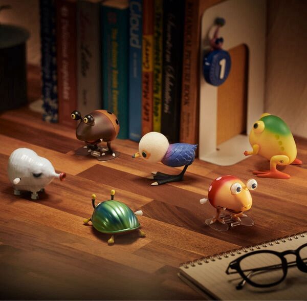【新品】ピクミン せまる原生生物コレクション コガネモチ & ヒナガラス