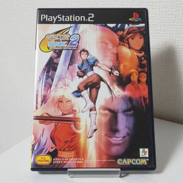 【動作確認OK】PS2 CAPCOM VS SNK2 ミリオネア ファイティング