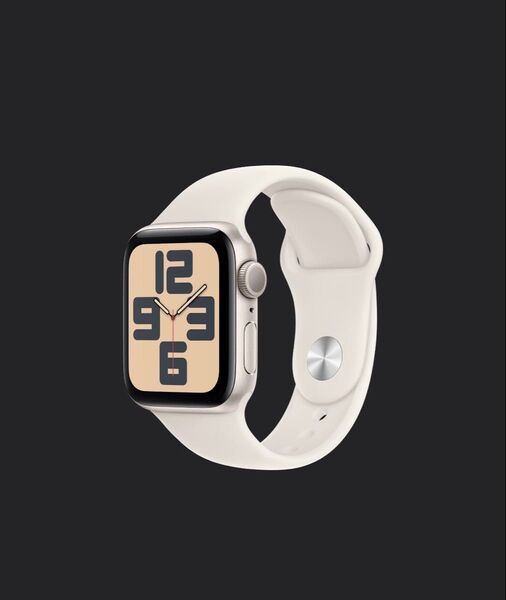 Apple Watch SE GPSモデル スターライト 40mm