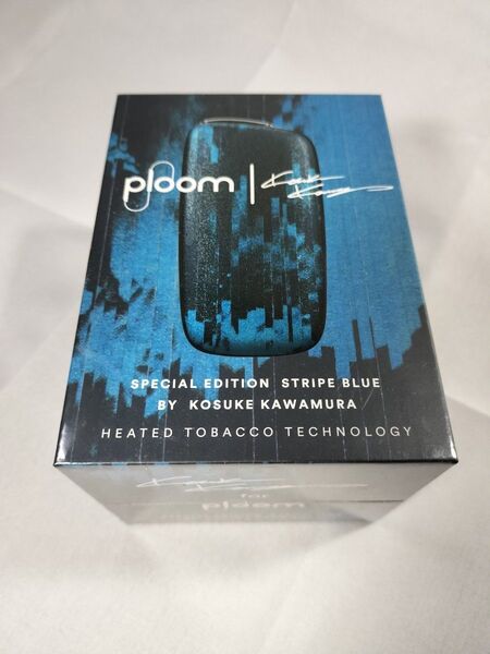 【限定色】Ploom X アドバンスド スターターキット SPECIAL EDITION STRIPE BLUE BY 河村 康輔