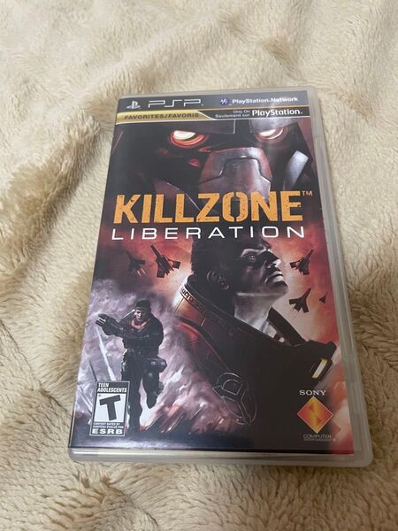KILLZONE LIBERATION PSPソフト ケース 説明書付き