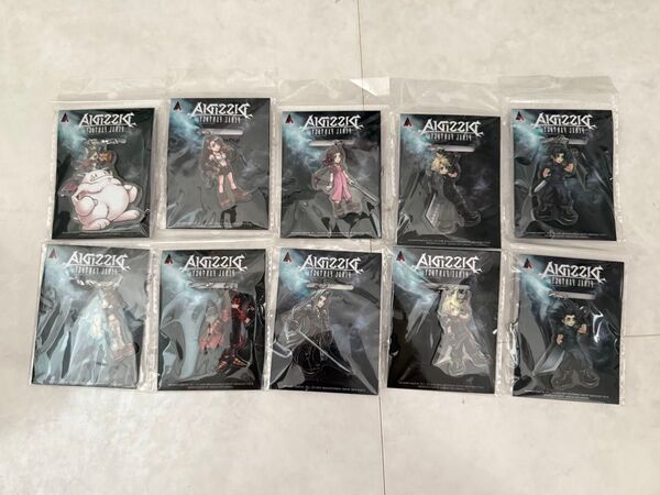 ファイナルファンタジーVII ディシディア アクリルキーホルダー コンプリート
