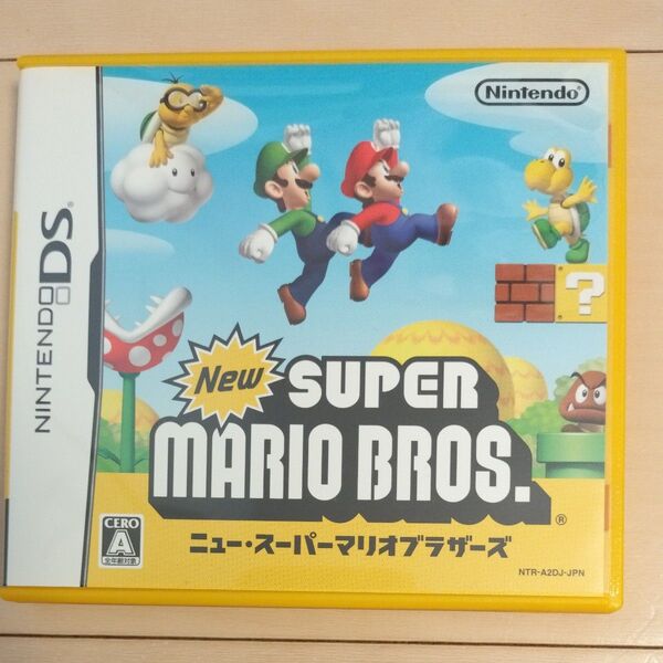 【DS】Newスーパーマリオブラザーズ 箱と説明書のみ