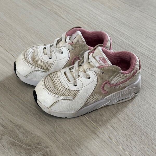 NIKE AIR MAX 14cmスニーカー 白 グレー ピンク エアマックス