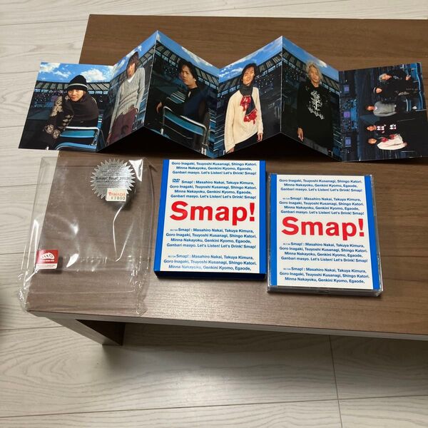 SMAP3枚組DVD2002tour全国12か所24公演ライブツアー東京スタジアム青いイナズマKANSHAして慎吾ママのおはロック