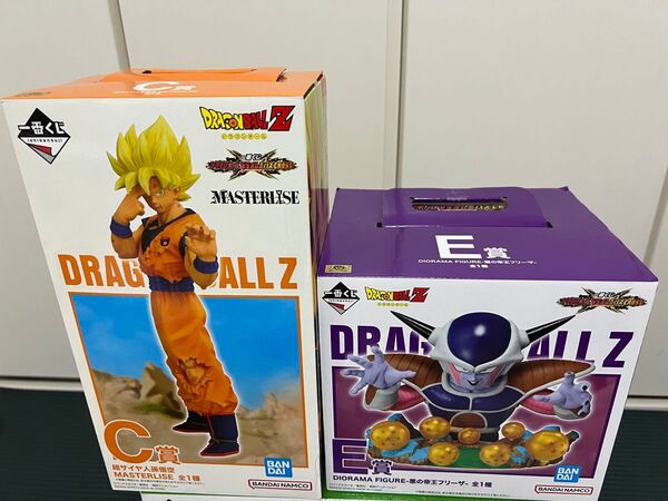 一番くじ ドラゴンボール VSオムニバスCROSS C賞孫悟空E賞フリーザセート