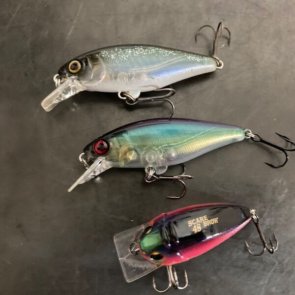 3点セット ジャッカル チャブルSR 2個 イマカツ スケアブロウ48 バス釣り クランクベイト