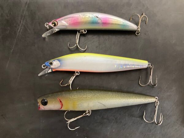 3点セット アイマ 魚道 シマノ サイレントアサシン ダイワ TDペンシル