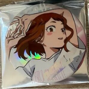 ヒロアカ トレーディング ビッグ缶バッジ オーロラ仕様 麗日お茶子