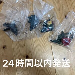 内袋未開封 一番くじ ゴジラ E賞モンスターヘッドマグネット4点