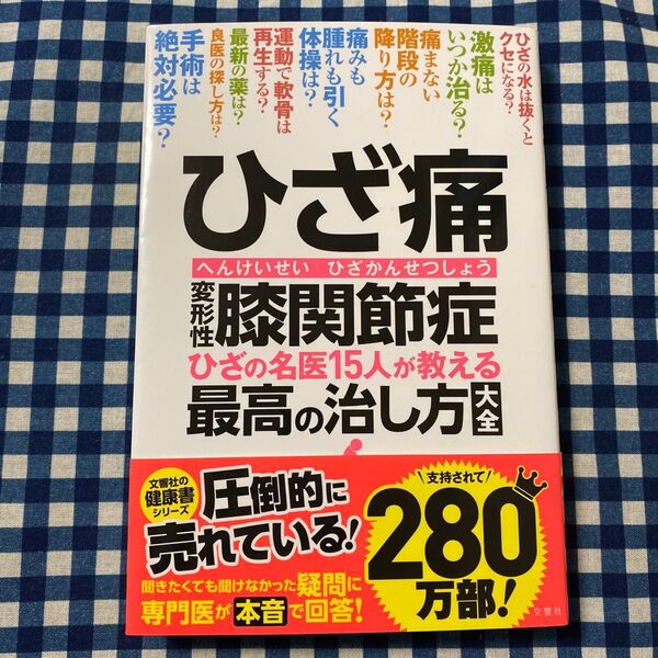 ひざ痛 変形性膝関節症 ひざの名医15人が教える最高の治し方大全 聞きたくても聞けなかった137問に専門医が本音で回答