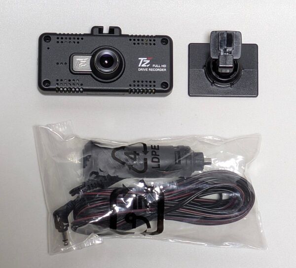 セルスター ドライブレコーダー TZ-D101 動作確認済み 純正シガー電源コード付き CSD-600FHR同等 即使用可能
