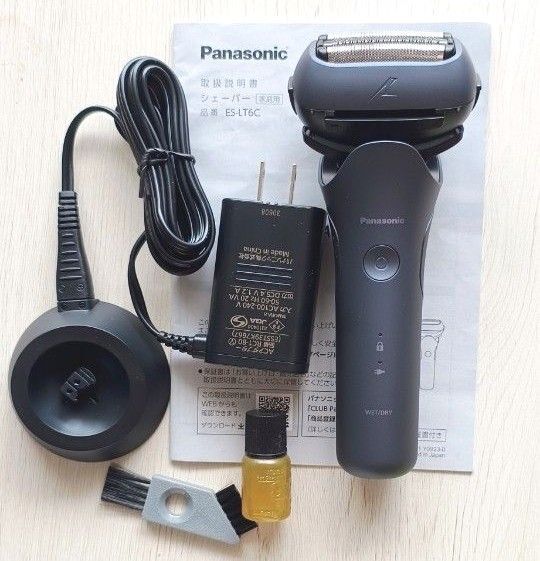 開封品 未使用 Panasonic 電気シェーバー ES-LT6C ラムダッシュ3 新品同様 パナソニック シェーバー 3枚刃