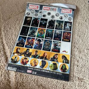 MARVEL STUDIOS 10周年記念ステッカーセット