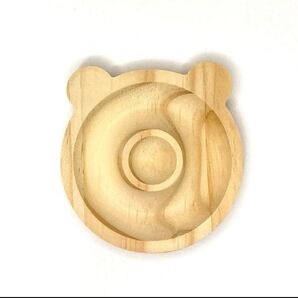 ディスプレイ用木製トレイ くま③