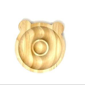 ディスプレイ用木製トレイ くま④