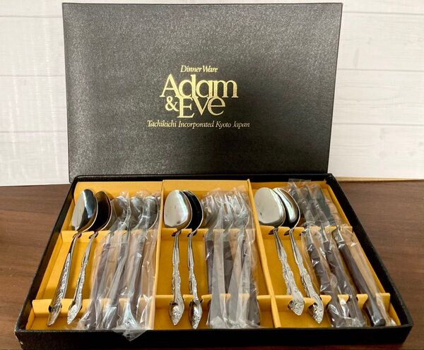 Adam&Eve ディナーウェアセット 15本 スプーン&ナイフ&フォーク カトラリー アダムとイブ