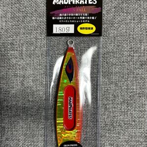 マッドパイレーツ MADPIRATES クイーンフォール アカキン180g メタルジグ 新品