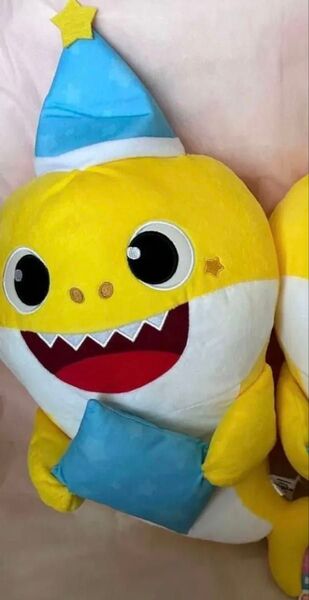 ベイビーシャーク いっしょにおやすみ BIGぬいぐるみ 1点