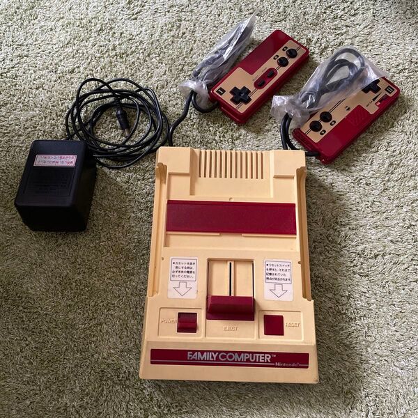 ファミリーコンピューター 本体 コントローラー ACアダプター