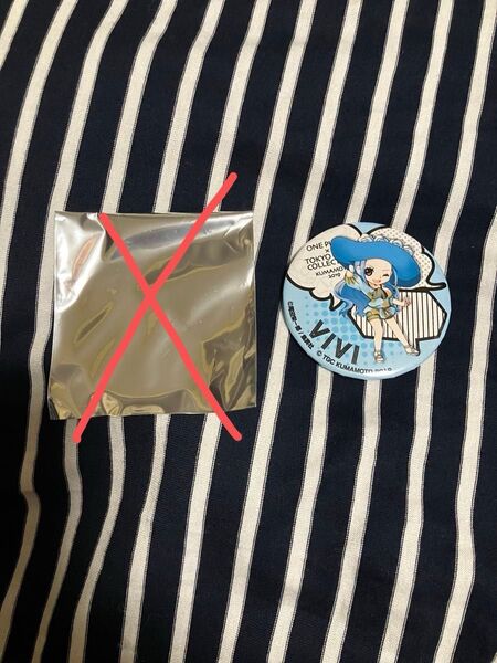 ONE PIECE ワンピ 東京ガールズコレクション TGC 缶バッジ ビビ